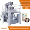 Yunnan Antler Mushroom Máquina de embalagem de pesagem totalmente automática Shiitake Mushroom Granulador de medição automática Máquina de ensacamento