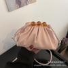 Bolso Pequeño Plisado de Moda Tendencia de Este Año para Mujer 2026 Nuevo Modelo Celebridad de Internet Bolso de Hombro de Venta Caliente Transfronteriza Bolso Cruzado Elegante