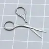 Tijeras de Belleza de Acero Inoxidable para Hombres y Mujeres, Tijeras Universales para Cejas y Vello Nasal, Tijeras para Pestañas de Maquillaje, Tijeras para Recortar Cejas al por Mayor