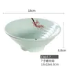 Tazón para Fideos de Melamina, Tazón para Fideos Estilo Japonés, Tazón Comercial Imitación Porcelana, Tazón Cónico, Vajilla de Comedor, Tazón para Sopa de Wonton