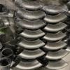 Accesorios para tuberías de caldera 20G codo sin costura 90 grados codo soldado prensado en caliente codo de empuje