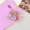 Bolsa portátil de dibujos animados linda banda de goma desechable color alta elasticidad cuerda para trenzar el cabello de niños banda para el cabello accesorios para el cabello