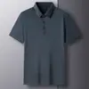 Camisa Polo Masculina TikTok Verão 2023 Casual Masculina Jacquard Lel Incognito Manga Curta Camiseta para Cabelo