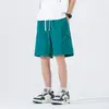 Shorts de Seda de Gelo de Secagem Rápida para Meninos Adolescentes, Estilo Fino de Verão, Adequado para Alunos do Ensino Fundamental e Médio, Shorts Esportivos para Trabalho