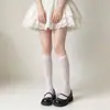 Calcetines con Adorno de Encaje y Lazo Colección Venta al por Mayor Puesto Callejero Calcetines Cortos Primavera Verano Delgados Lolita Cinta Calcetines Largos Calcetines JK