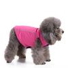 Chaqueta con Cremallera Transfronteriza Ropa para Mascotas con Capucha Cortavientos Abrigo de Algodón para Gato Invierno Algodón Cálido Pecho y Espalda Ropa para Perro