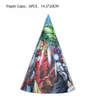 Sombrero de Papel con Tema de Dibujos Animados para Fiesta de Cumpleaños, Sombrero Triangular, Sombrero para Pastel de Cumpleaños Infantil, Sombrero Puntiagudo Decorativo para Fiesta de Adultos