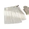 Falda de Punto Trenzado con Botones Versátil para Mujer, Nuevo Estilo Otoño e Invierno, Falda Media en Capas con un Estilo Elegante # 82 Chal Tejido