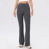 Pantalones de Yoga Acampanados de Cintura Alta Forrados de Polar para Otoño e Invierno, Pantalones Deportivos Largos Cálidos para Exteriores, Correr y Fitness, Adelgazantes y Levantamiento de Glúteos, Micro-Acampanados