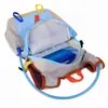 Mochila de bloques de color inspirada en la dopamina para el verano, bolsa ligera de viaje para exteriores, mochila de senderismo y montañismo, mochila de ciclismo de gran capacidad