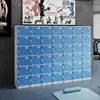 Plástico ABS Locker de Baño Dormitorio Baño Gimnasio Piscina Parque Acuático Locker Gabinete para Bolsa de Estudiante