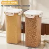 Pote BNBSselado Pote de Arroz Recipiente de Armazenamento de Grau Alimentício Cozinha Temperos Grãos Secos Caixa de Cereal