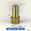Pagoda de Ti Conexão Externa Fio Interno Conexão Hidráulica Mangueira de Gás Conexão Rápida Fio Externo Conexão Pagoda Bomba d'Água Ferro Galvanizado