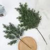 Ramas de Pino Dando la Bienvenida a los Invitados, Flores de Pino Artificiales, Agujas de Pino, Ramas de Pino Navideñas, Hojas, Ciprés, Hojas de Pino de Plástico, Pino de Belleza