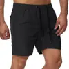 Pantalones Cortos Casuales de Verano para Hombre de Comercio Exterior 2024 Pantalones de Cinco Puntos Color Caramelo Pantalones de Playa Impermeables de Secado Rápido para Hombre de Diez Colores en Oferta
