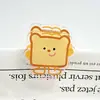 Clip de sellado de regalo de decoración de pan de dibujos animados, clip para notas, clip de PP, artículos pequeños lindos de 2 yuanes para estudiantes, al por mayor