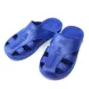 Zapatillas antiestáticas de PVC, zapatillas antiestáticas de SPU, zapatillas antipolvo electrostáticas, fábrica de electrónica, zapatos limpios y sin polvo.