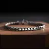 Personalidad de nicho retro fusta pulsera cubana hombres de moda minimalista hombres dominante generoso niños sentido de alta gama joyería retro