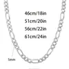 Cadena Cubana Tres en Uno Galvanizada 925 para Hombres y Mujeres con Diseño Único y Cadena Plana - Venta Caliente de Comercio Exterior Temu