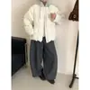 Abrigo de algodón con capucha transfronterizo con paneles de punto, chaqueta de algodón rellena de plumón para mujer, estilo corto de invierno 2026, holgado, cálido, grueso, abrigo estilo coreano