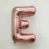 Globos de Letras de 32 pulgadas en Dorado, Plateado, Oro Rosa, Alfabeto Inglés A-Z Globo de Papel de Aluminio Decoración, Venta al por Mayor de Globos Transfronteriza