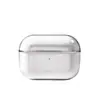 Material de PC transparente para funda protectora para audífonos bluetooth airpods generación 3/4 pro2 apple nueva carcasa blanda