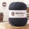 Hilo de Lana Merino Pura Hilo Mediano Grueso Tejido a Mano DIY Crochet Suéter Abrigo Lana Australiana Grupo de Lana
