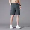 Shorts Casuais de Moda Masculino Puro Algodão Mature para Negócios Transfronteiriços Tendência de Verão Cor Sólida Shorts de Trabalho Masculino