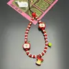 Cadena Minimalista para Teléfono con Perlas y Lazo, Correa de Muñeca, Cadena de Mano, Portacámaras y Llavero para Mujer