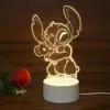 Luz Noturna 3D Transfronteiriça Lâmpada de Mesa USB Enfeites Lâmpada LED de Economia de Energia Logotipo Aniversário Corporativo Formatura Presente Comemorativo