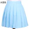 Saia Plissada Estilo Japonês Preppy à Venda Uniforme JK Saia de Estudante Cintura Alta