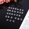 Cadena para teléfono móvil con letras huecas de 8 mm, accesorios de joyería, venta al por mayor, venta directa de fábrica
