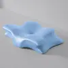 Almofada Borboleta Espuma de Memória Zero Pressão Almofada em Formato de Borboleta para Sono Profundo, Alívio de Pressão, Proteção do Pescoço, Auxílio ao Sono, Almofada Borboleta Especial para Dormir de Lado