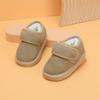 Zapatos para Bebé Niños Color Sólido Combinan con Todo Botas de Nieve Niñas Invierno Niño Pequeño Forrado de Vellón Botas para Niños Estilo Coreano para Niños