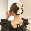 Presilha de Garra de Pelúcia Outono e Inverno Fofa Desenho Animado Presilha de Cabelo para Mulheres Grande Parte de Trás da Cabeça Presilha de Tubarão para Cabelo Grampo de Cabelo Grampo de Cabelo