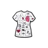Nuevo Broche de Souvenir de Serie Médica Popular Broche Creativo Personalizado de Dibujos Animados Insignia de Traje para Dentista Doctor Enfermera