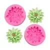 Molde de Silicona de Acebo y Frutas Navideñas Transfronterizo Herramientas y Moldes para Hacer Velas de Aromaterapia DIY