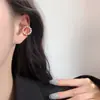 Brincos de Orelha de Pérola Versáteis Presilhas de Osso da Orelha Moda Nicho Estilo de Hong Kong Simples Minimalista Brincos Sem Presilha Acessórios de Orelha