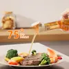 Vertedor de Apertura y Cierre Automático para Vinagre, Salsa de Soja, Vino de Cocina, Tapón de Botella de Cocina, Tapón de Silicona para Botella de Condimento, Antigoteo, Antifugas, Vertedor Multiusos
