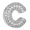Joyas de Moda de Venta Caliente Transfronteriza Colgante de Collar con 26 Letras Inglesas Estilo Ins Nicho Elegante Versátil Colgante DIY