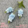 Materiales Florales Azul Cielo para Bodas, Flores de Seda, Arreglos Florales para Celebraciones de Bodas, Decoraciones Florales para Salones, Flores Decorativas Suaves para Techos, Flores para Pasillos