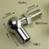 Accesorios de Hardware para Barra de Soporte de Rótula, Conector de Cabeza de Bola de Resorte de Gas, Rodamiento de Bola Universal Tipo D