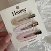 Lindo Pasador de Pelo sin Costuras con Lazo Estilo Girly para Mujer, Pasador Colorido Estilo Ins para Flequillo, Accesorio Versátil para el Cabello para el Día a Día