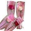 Papel de Envoltura Romántico para el Día de San Valentín Celebrado en Internet de Nuevo Estilo 520 Papel para Envolver Flores Papel de Envoltura Transparente Bolsa para Flores Papel para Envolver Flores Lote