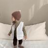 Colete Infantil Outwear Outono e Inverno Estilo Coreano Roupas Infantis Cardigã Colete Outono Roupa de Passeio para Bebê Colete de Bebê