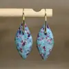 Brincos de Argola com Pingente de Gota de Água da Moda para Mulheres Exquisitos Brincos Brincos de Pedra do Imperador brincos