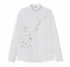 Camisa longa de alta qualidade, nova, estilo chinês, bordada, com gola alta, perfeita para casamentos, noivados e versátil para o dia a dia, com um belo caimento.