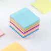 Notas Adhesivas de Color Prácticas Línea Horizontal Suministros de Oficina para Negocios Estudiantes Notas de Mensajes Notas Adhesivas de Color