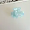 Mini Presilha de Cabelo em Acetato Iridescente Perolado com Formato de Polvo Pequeno para Fios Soltos, Melhor Venda Transfronteiriça da Amazon
