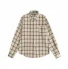 Yidao Vintage 2026 Otoño Nueva Camisa de Manga Larga a Cuadros Estilo Commute para Hombre Retro Japonés Holgada Versátil